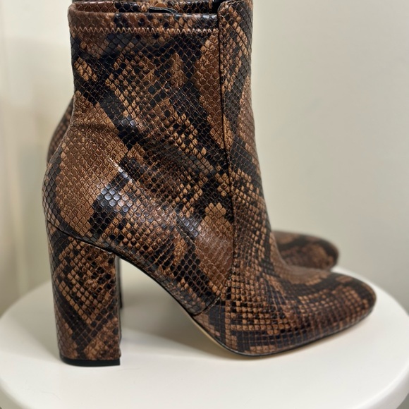 Aldo Faux Snake Skin Ankle Boot - Picture 7 of 9